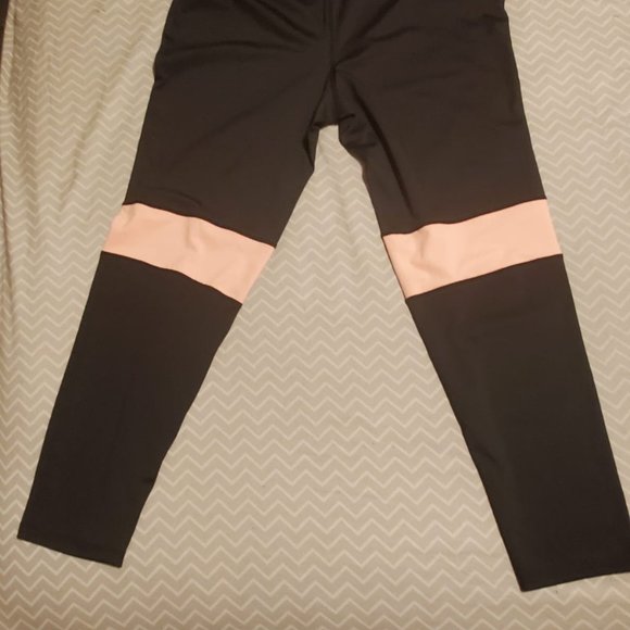 Pink and Black Go All In Yoga Pants XL - Picture 2 of 2